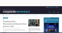 Desktop Screenshot of corporatesecretary.com